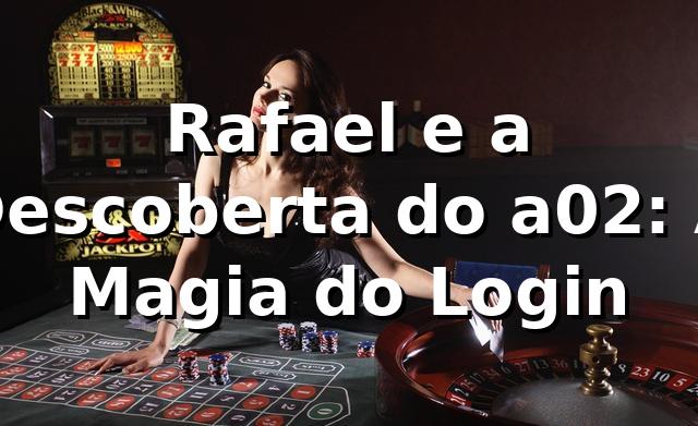 Rafael e a Descoberta do a02: A Magia do Login 🎰